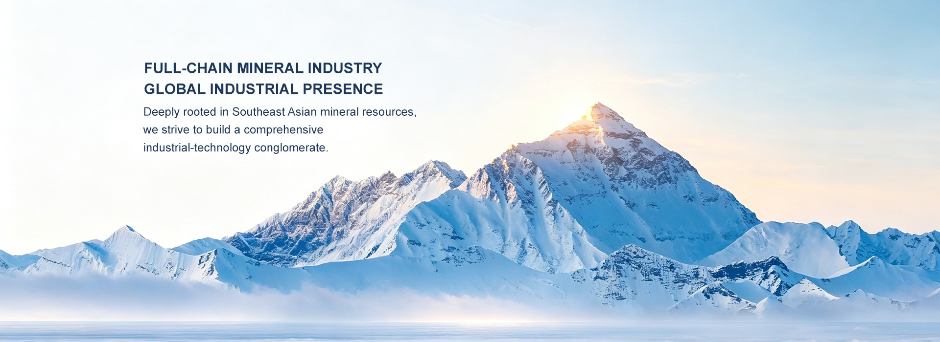 Full-Chain Mineral Industry · Global Industrial Presence